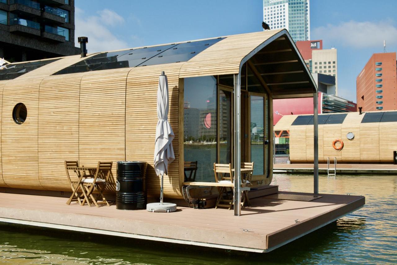 Wikkelboat Nr2 At Floating Rotterdam Rijnhaven 호텔 외부 사진